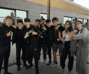 niños campamento inglés