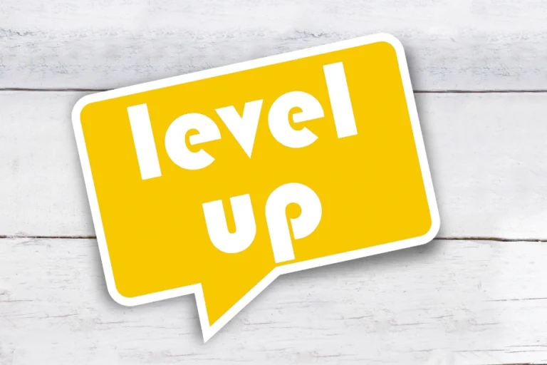 nivel_ingles cartel de subida de nivel en inglés