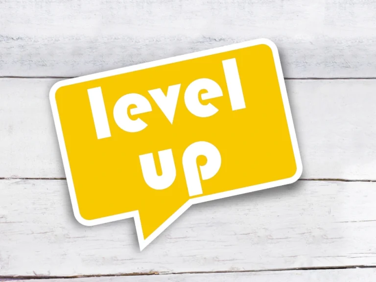 nivel_ingles cartel de subida de nivel en inglés