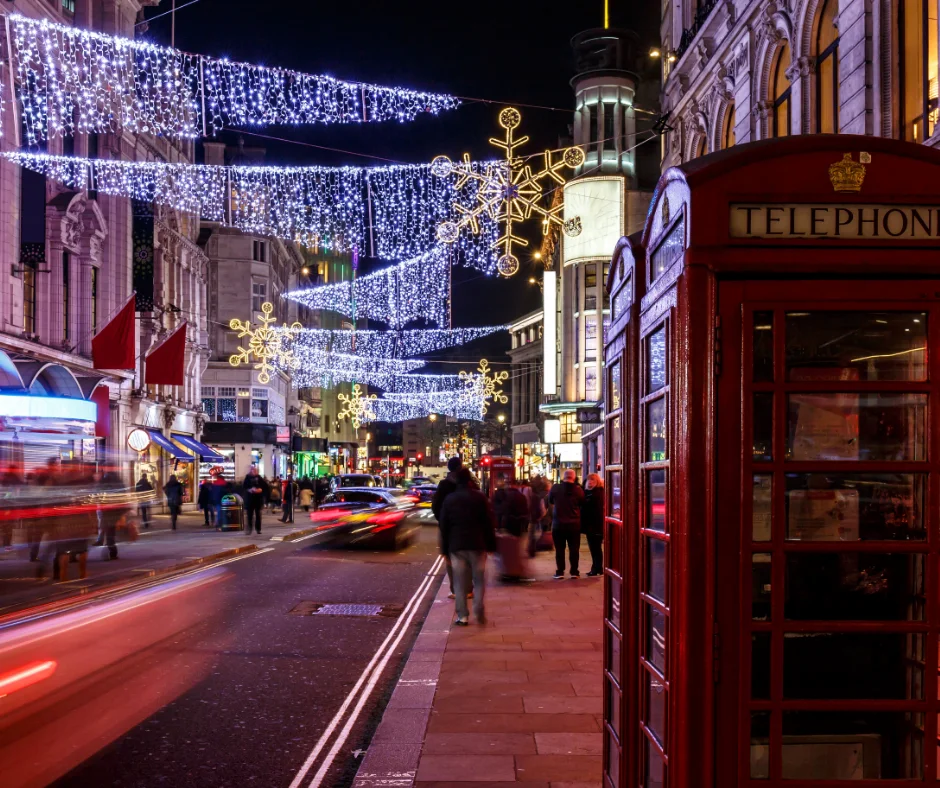 navidad londres